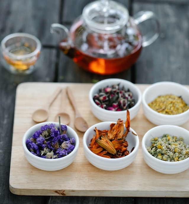 Flavored herbal tea